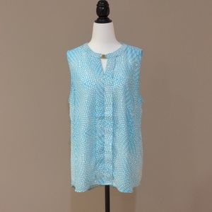 Gorgeous Light Blue Sleeveless Top